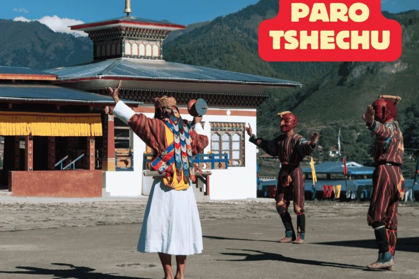 Paro Tshechu Festival in Bhutan